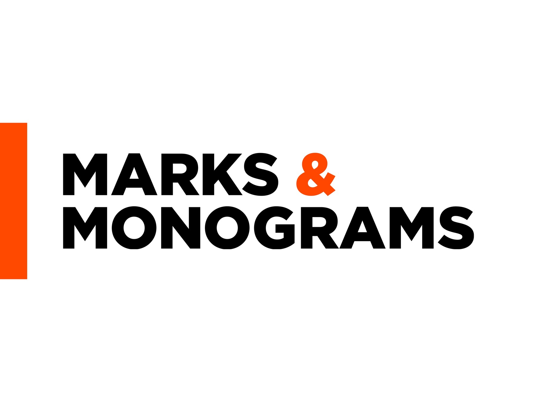 Marks and Monograms